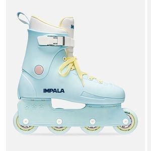 Brand New- never used Impala Lightspeed Inline Skate- Sky Blue/ Yellow